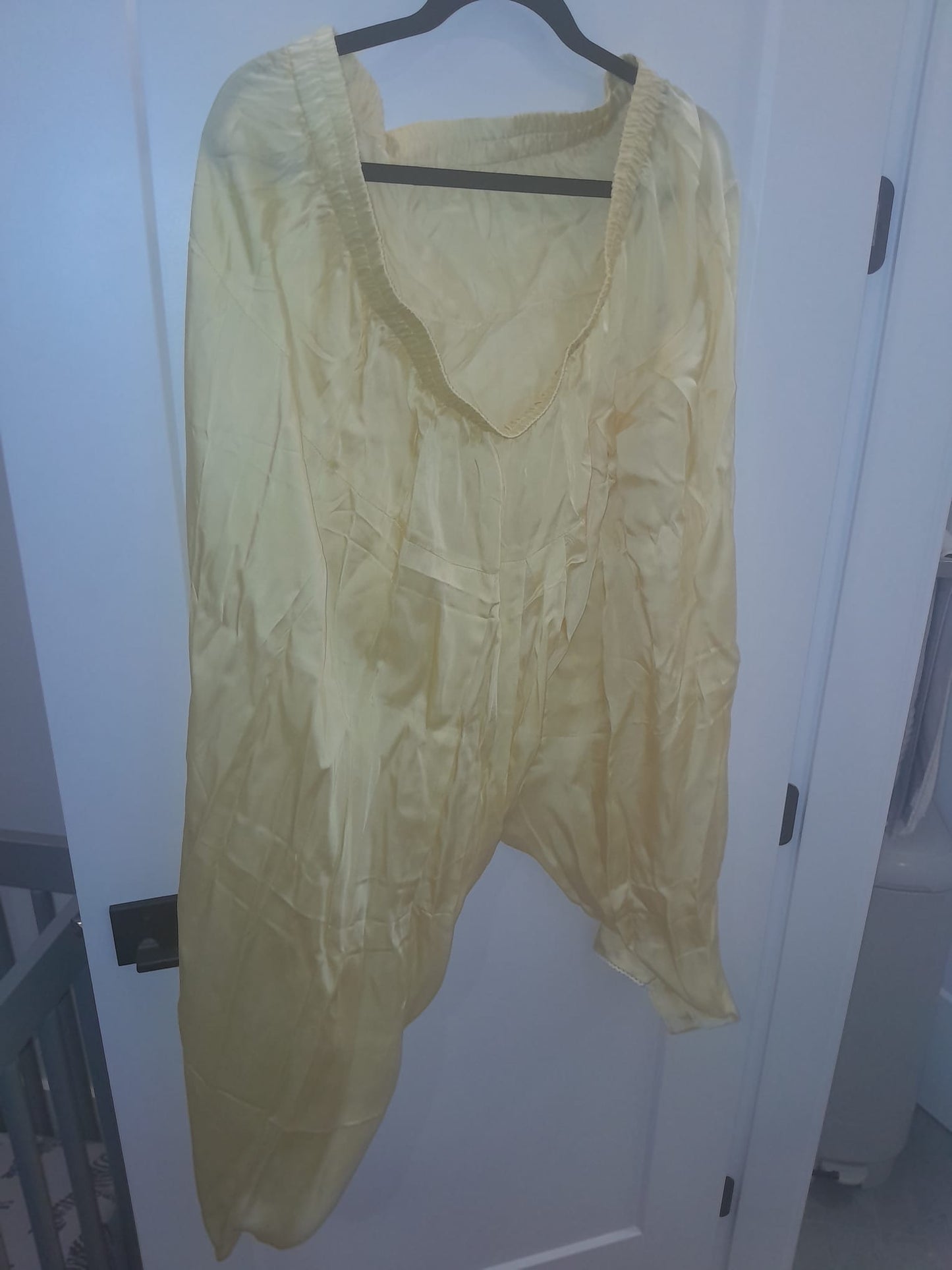 Sheetal Batra Lemon Yellow Chanderi Kurta Set