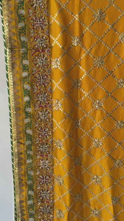 Annus Abrar Embroidered Dupatta